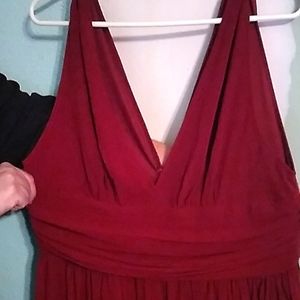 Ever Pretty Size 16 Deep Red Gown